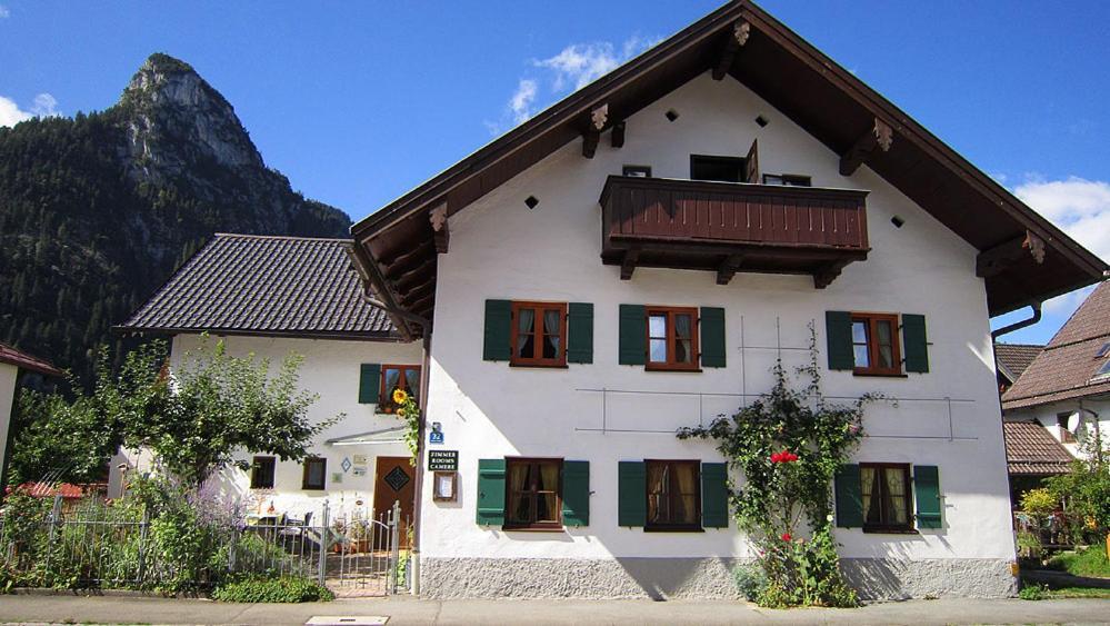 Gaestehaus Unruh Oberammergau Exterior photo